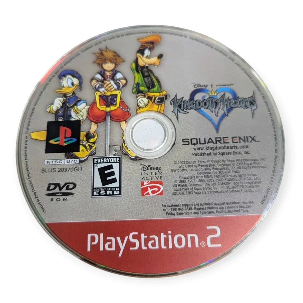 Kingdom Hearts Sony PlayStation 2 PS2 Greatest Hits Disney Square Enix RPG Game
